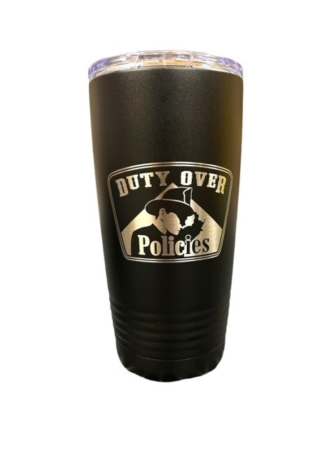 20 oz Black Stainless Steel Tumbler